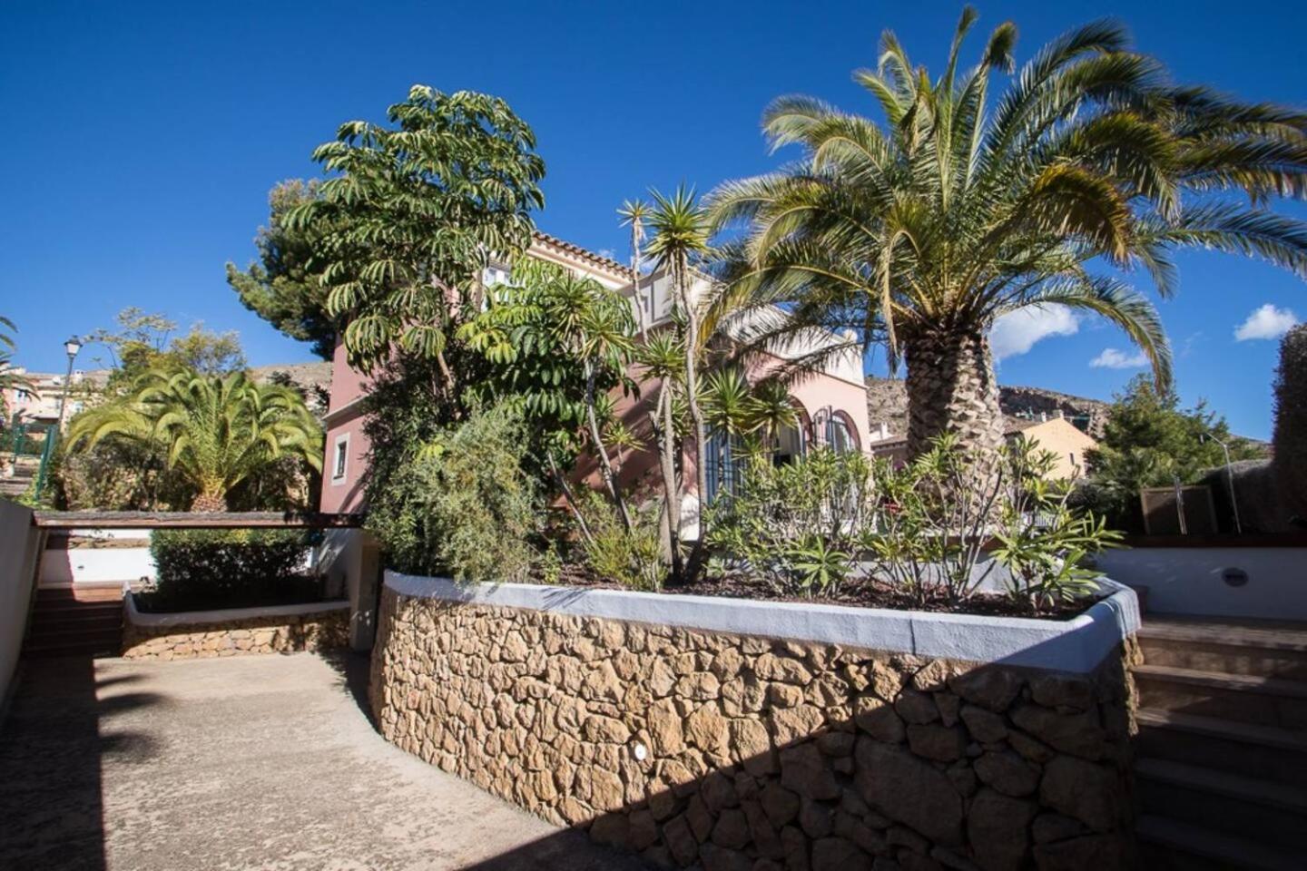 Asia Gardens Villa With Private Pool In Benidorm カーラ・デ・フィネストラット エクステリア 写真